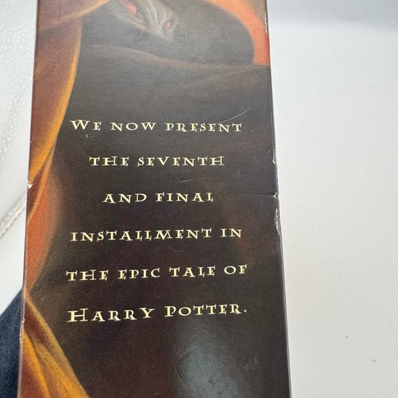 Harry Potter And The Deathly Hollows HC Novel and Audio CD 17 Discs EUC - Picture 12 of 15